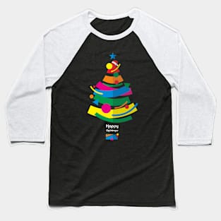 Christmas Tree Baseball T-Shirt